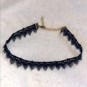 🩵3/$18🩵 Elegant Black Lace Choker Necklace